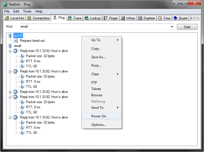 Network Pinger - Help on the Whois Tool [Freeware]