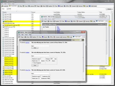 Screenshot of NetInfo